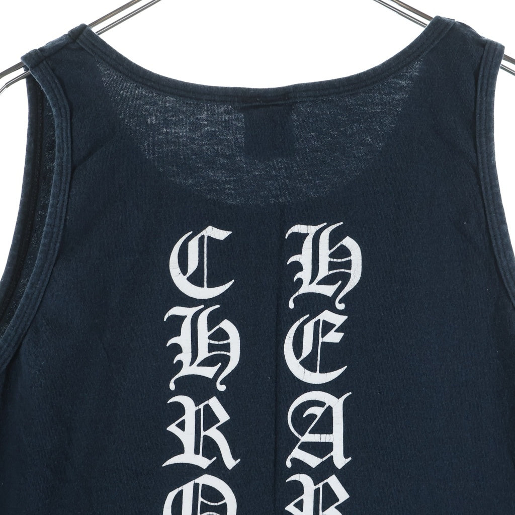 CHROME HEARTS(クロムハーツ) OLD オールド 英字ロゴプリント タンクトップ カットソー