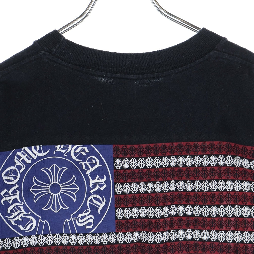 CHROME HEARTS(クロムハーツ) American Flag Dagger Tee アメリカンフラッグダガー 半袖Tシャツカットソー