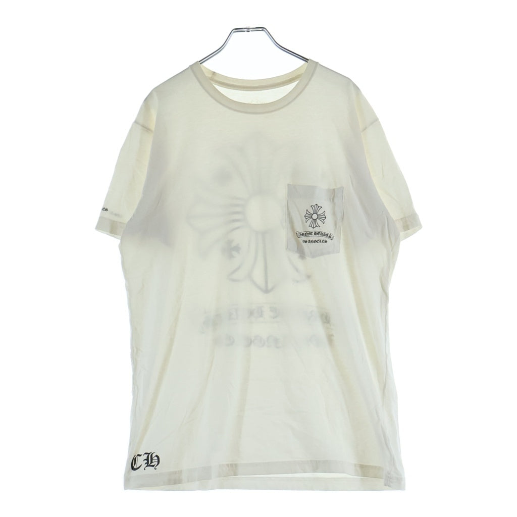 CHROME HEARTS(クロムハーツ) CH Plus ロサンゼルス限定 バックCHプラスプリント半袖Tシャツカットソー