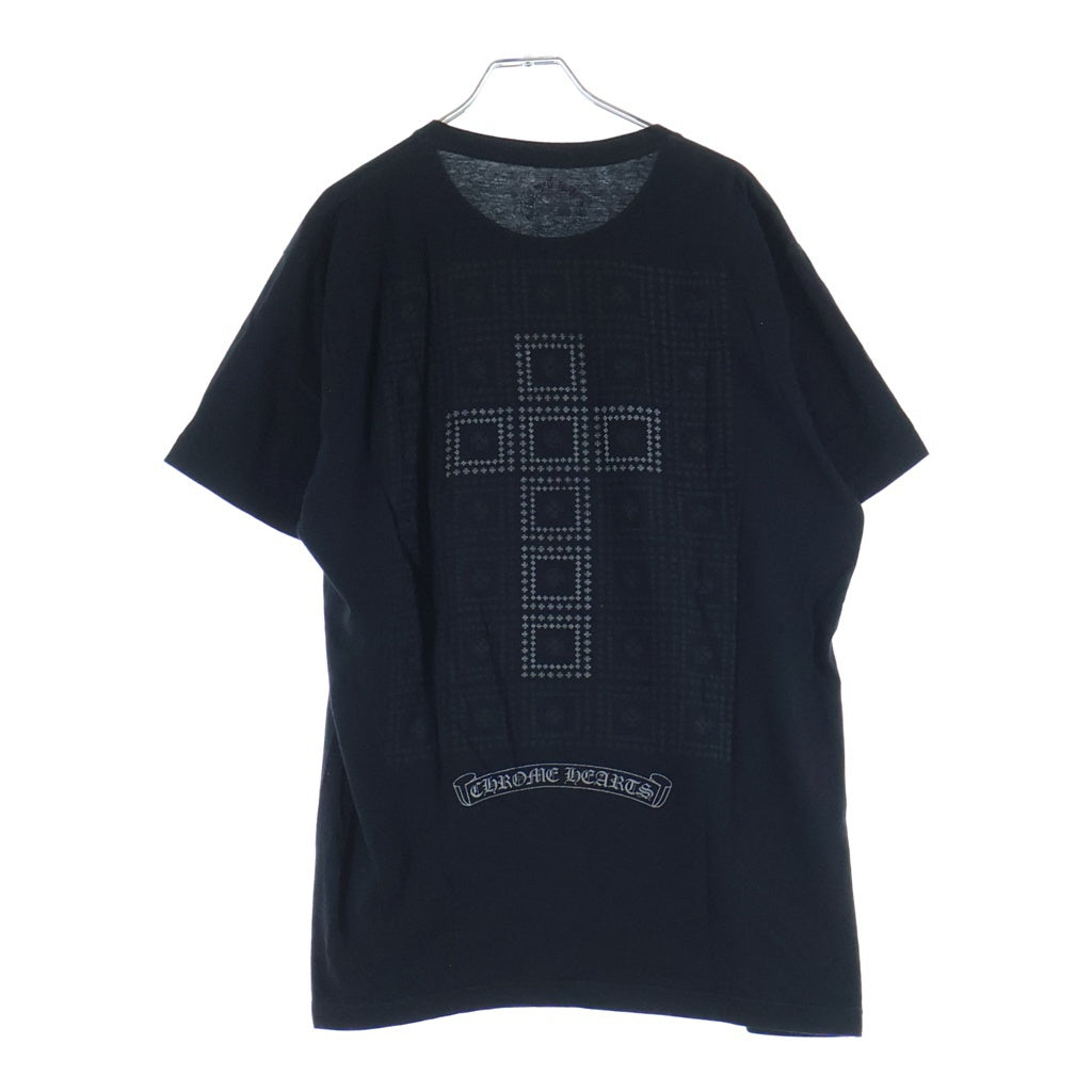 CHROME HEARTS(クロムハーツ) CH S/S フレームドクロス バックCHプラスプリント 半袖Tシャツカットソー