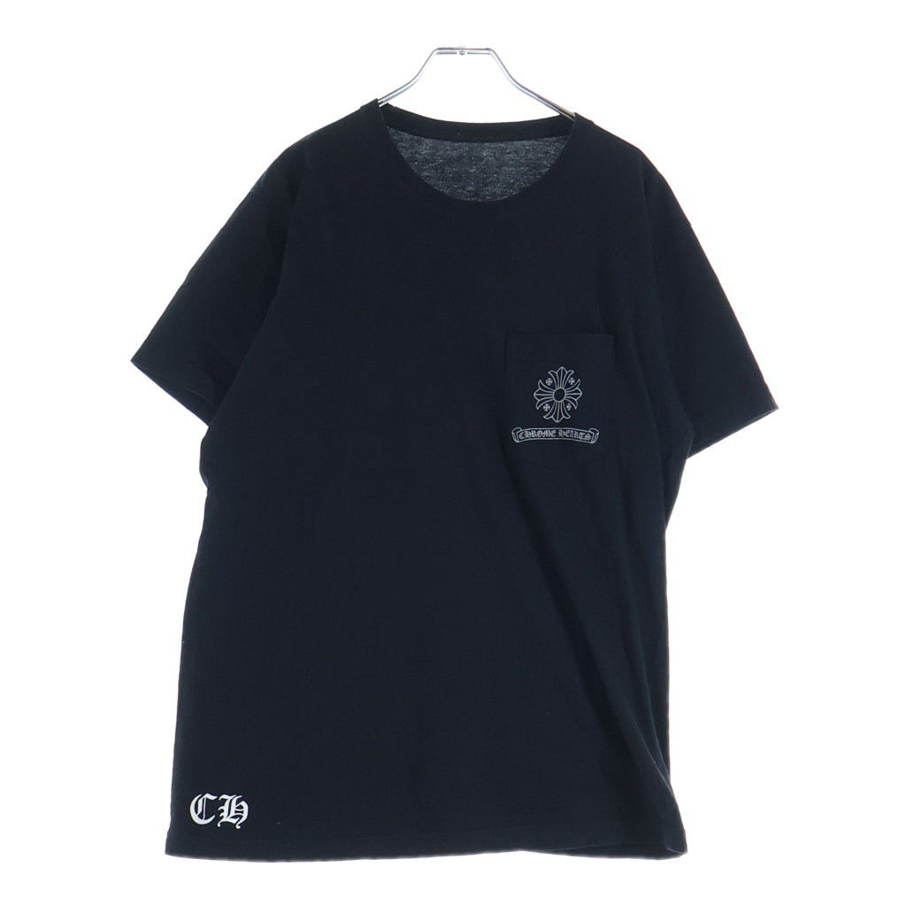 CHROME HEARTS(クロムハーツ) CH S/S フレームドクロス バックCHプラスプリント 半袖Tシャツカットソー