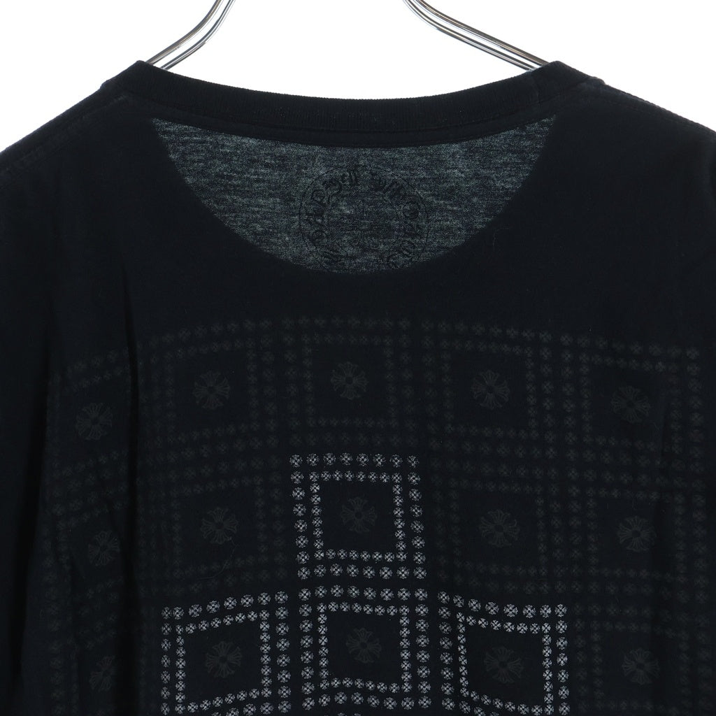 CHROME HEARTS(クロムハーツ) CH S/S フレームドクロス バックCHプラスプリント 半袖Tシャツカットソー