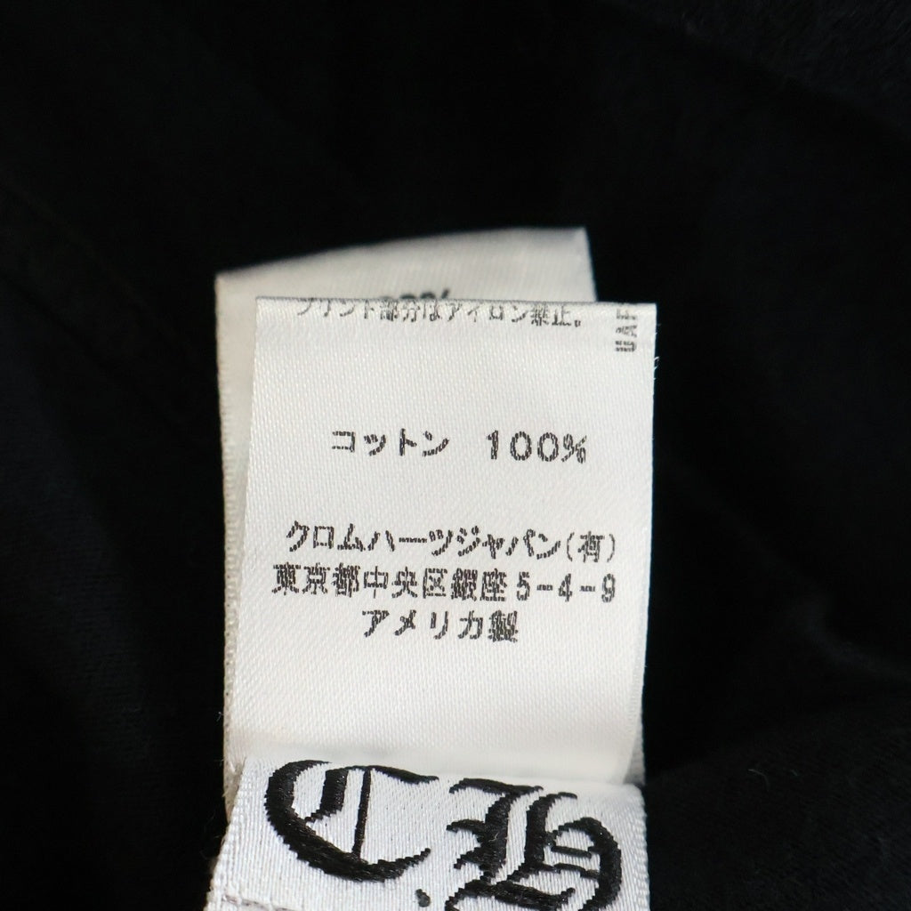 CHROME HEARTS(クロムハーツ) CH S/S フレームドクロス バックCHプラスプリント 半袖Tシャツカットソー