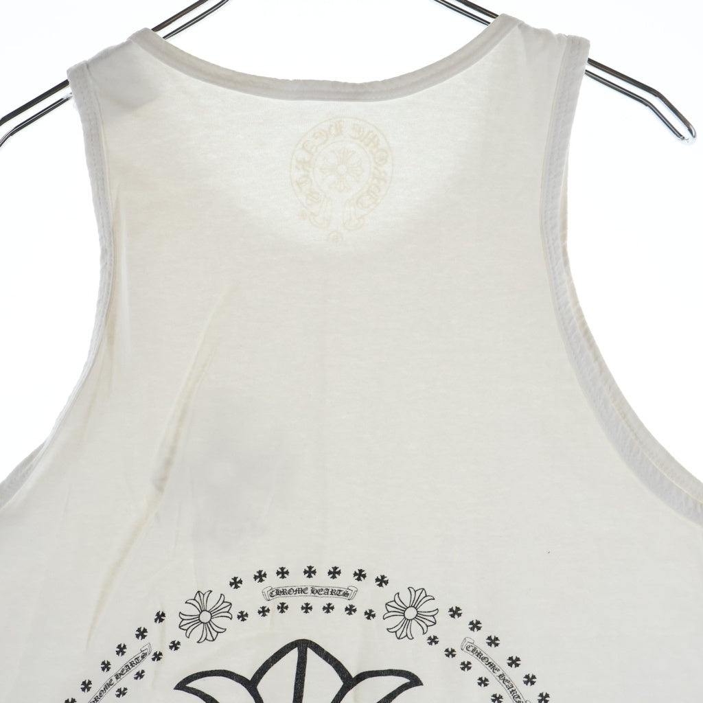 CHROME HEARTS(クロムハーツ) バックCHプラスプリント タンクトップ カットソー