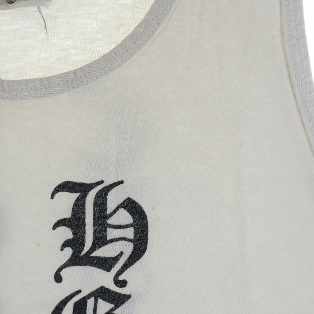 CHROME HEARTS(クロムハーツ) OLD オールド 英字ロゴプリント タンクトップ カットソー