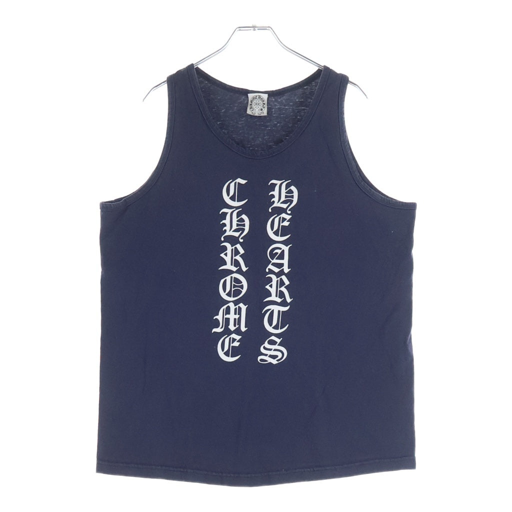 CHROME HEARTS(クロムハーツ) OLD オールド 英字ロゴプリント タンクトップ カットソー