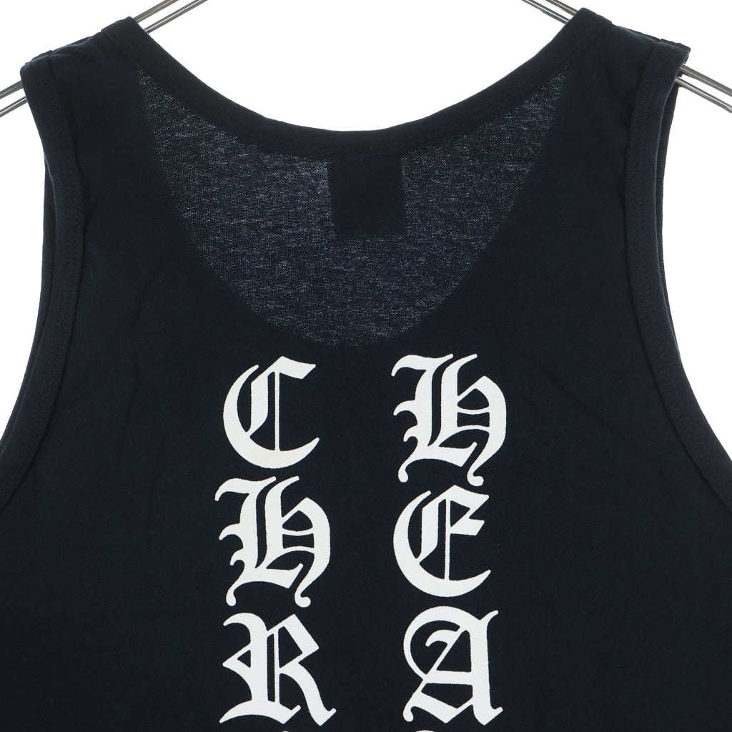 CHROME HEARTS(クロムハーツ) OLD オールド 英字ロゴプリント タンクトップ カットソー