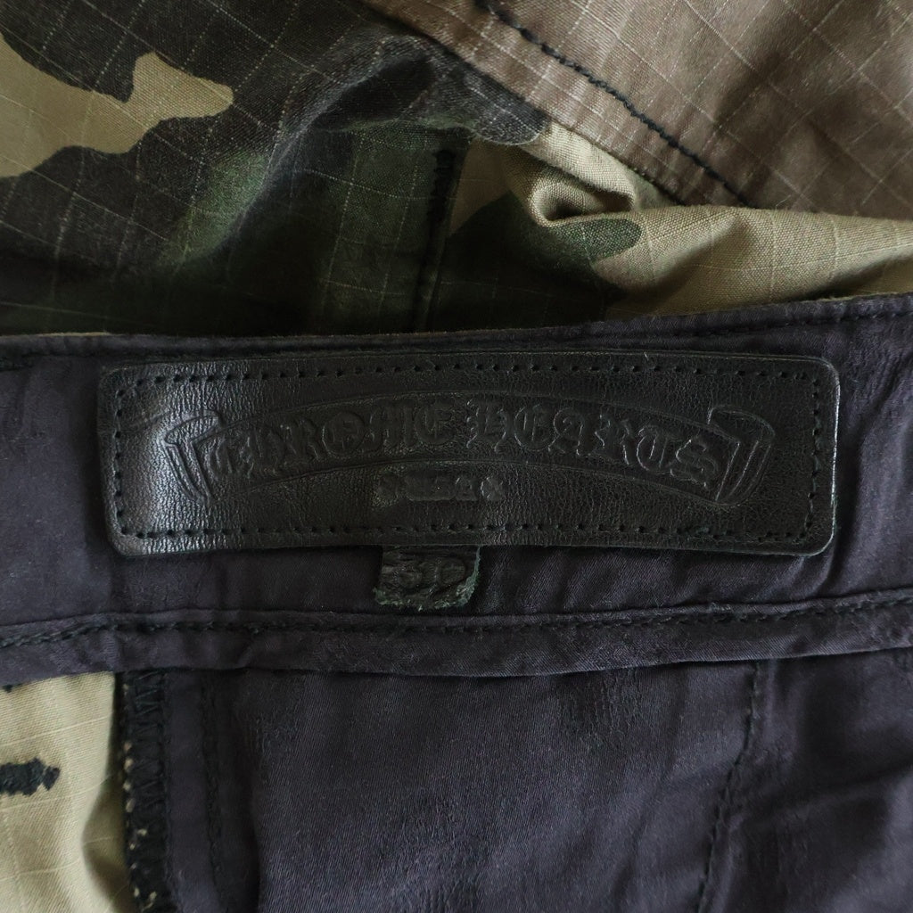 CHROME HEARTS(クロムハーツ) Devil Dog デビルドッグ カーゴロングパンツ カモフラ