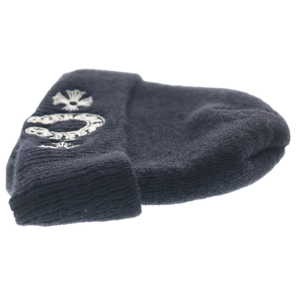 CHROME HEARTS(クロムハーツ) WOOL WATCH CAP CHプラス ホースシューニットキャップ ビーニー帽子 ブラック