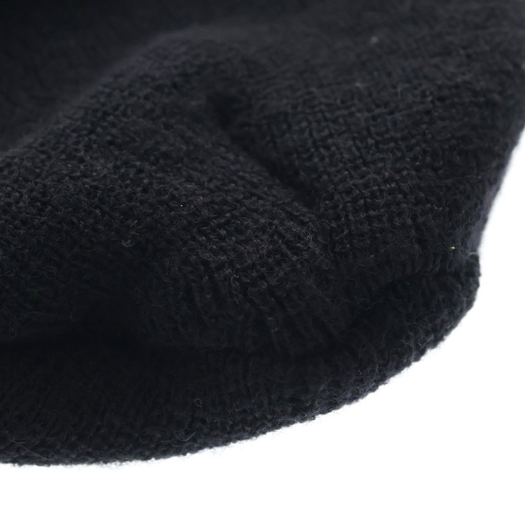 CHROME HEARTS(クロムハーツ) WOOL WATCH CAP CHプラス ホースシューニットキャップ ビーニー帽子 ブラック