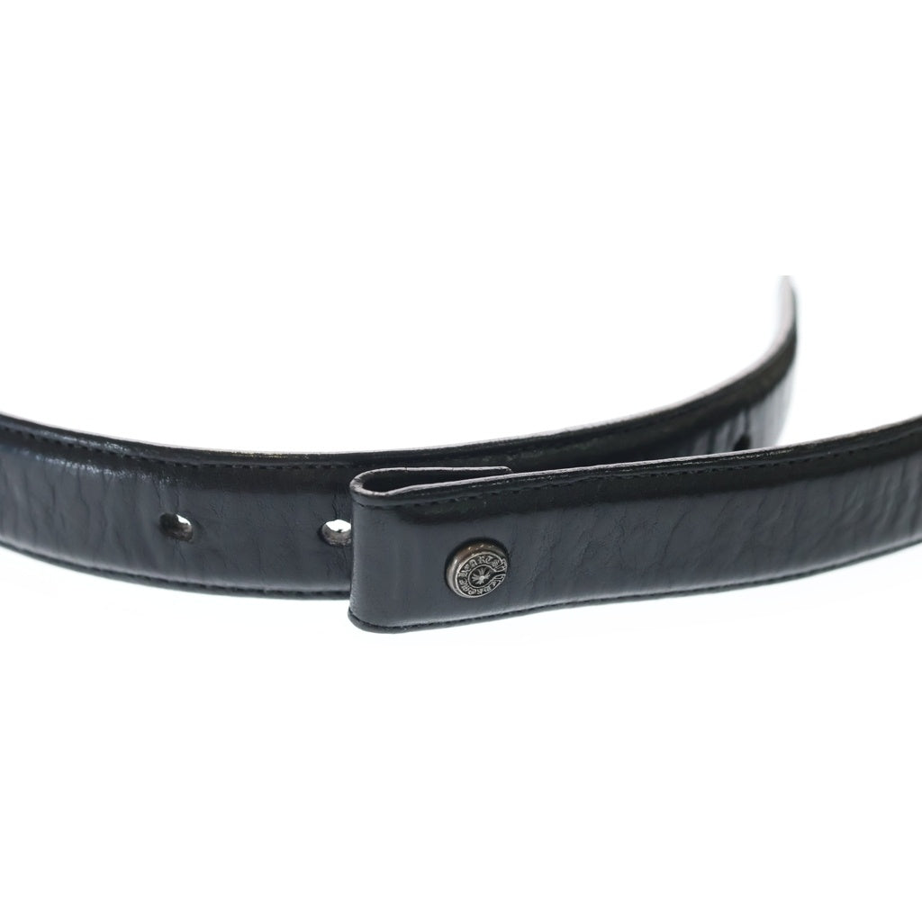 CHROME HEARTS(クロムハーツ) 1.0 STRAP 1.0インチ ホースシューリベッツ レザーベルトストラップ ブラック
