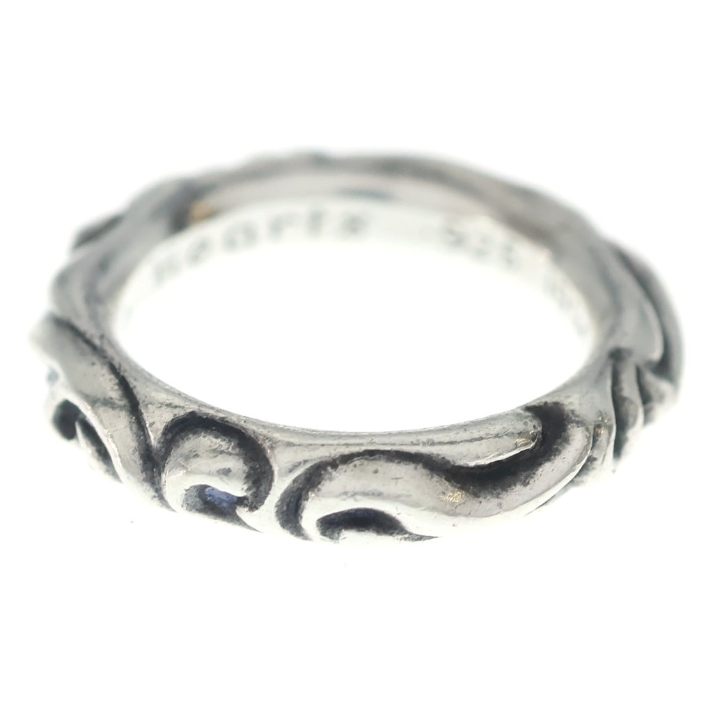 CHROME HEARTS(クロムハーツ) SCRL BAND スクロールバンド リング シルバー BCA351