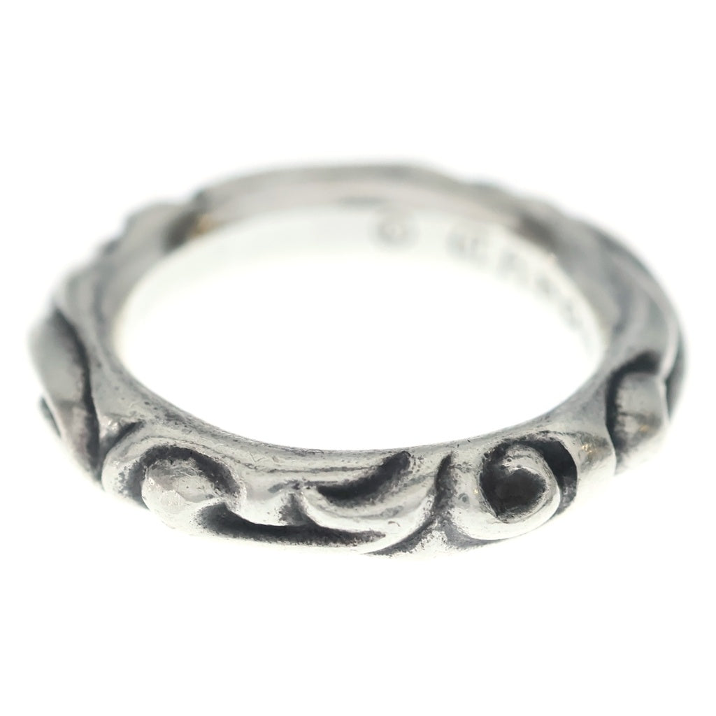 CHROME HEARTS(クロムハーツ) SCRL BAND スクロールバンド リング シルバー BCA351