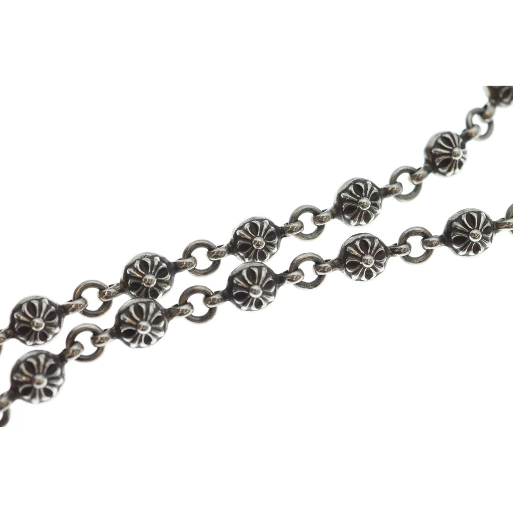 CHROME HEARTS(クロムハーツ) #1 CRSBL CHN FILIG CRS-XSM クロスボールフィリグリークロス ネックレス シルバー 20inch