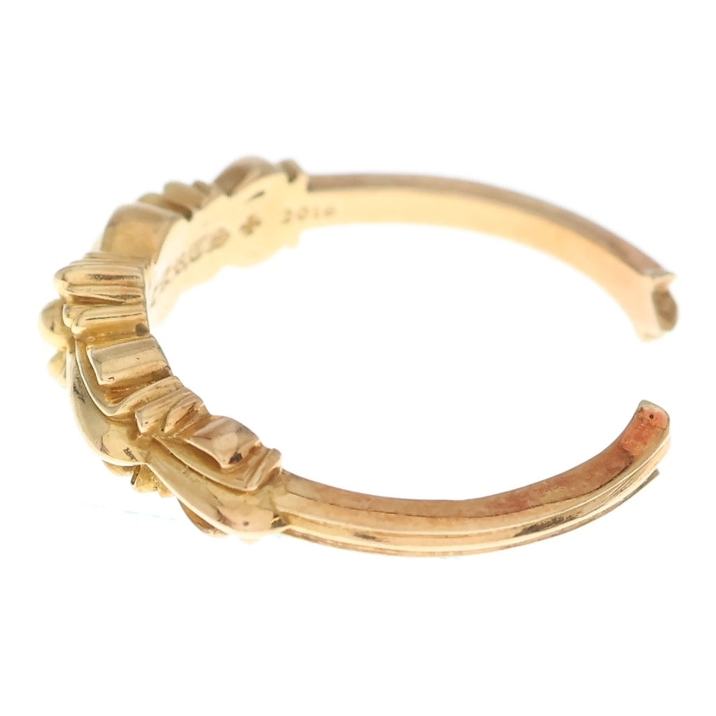 CHROME HEARTS(クロムハーツ) 22K BABY CLSC ベイビークラシックダブルフローラルリング ゴールド
