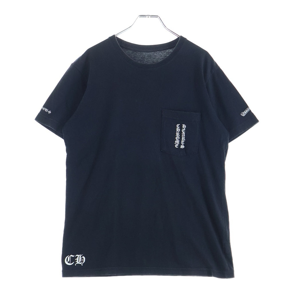 CHROME HEARTS(クロムハーツ) CH S/S バックスクロールラベルプリント 半袖Tシャツカットソー