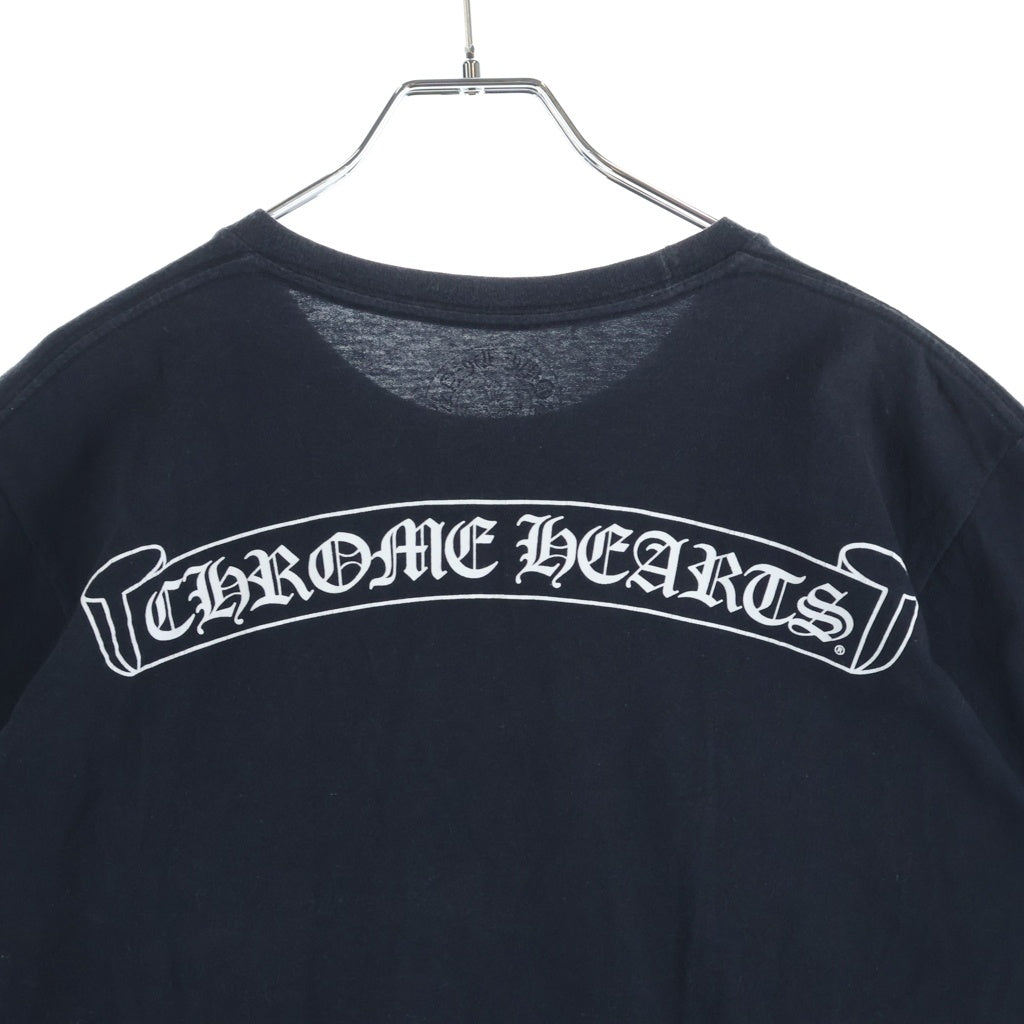 CHROME HEARTS(クロムハーツ) CH S/S バックスクロールラベルプリント 半袖Tシャツカットソー