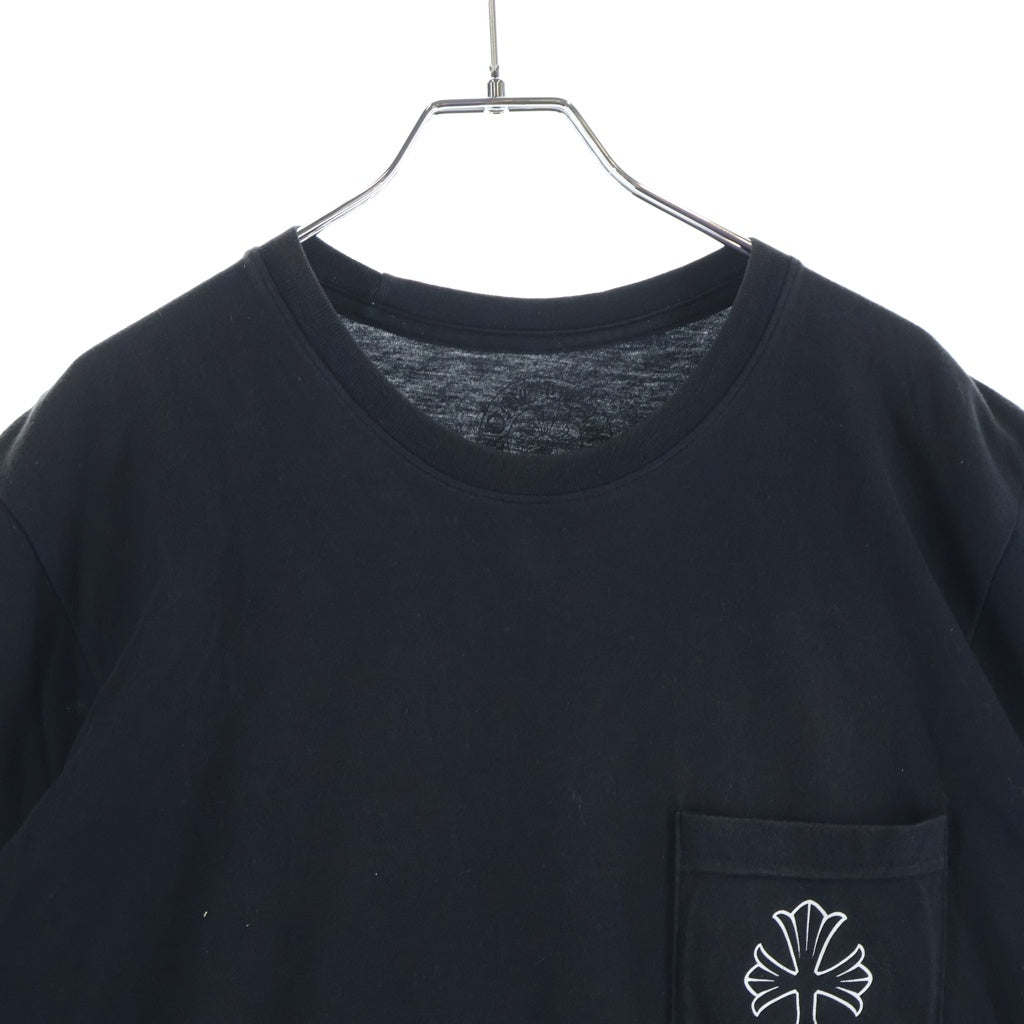 CHROME HEARTS(クロムハーツ) CH S/S バックセメタリーCHクロスプリント 半袖Tシャツカットソー