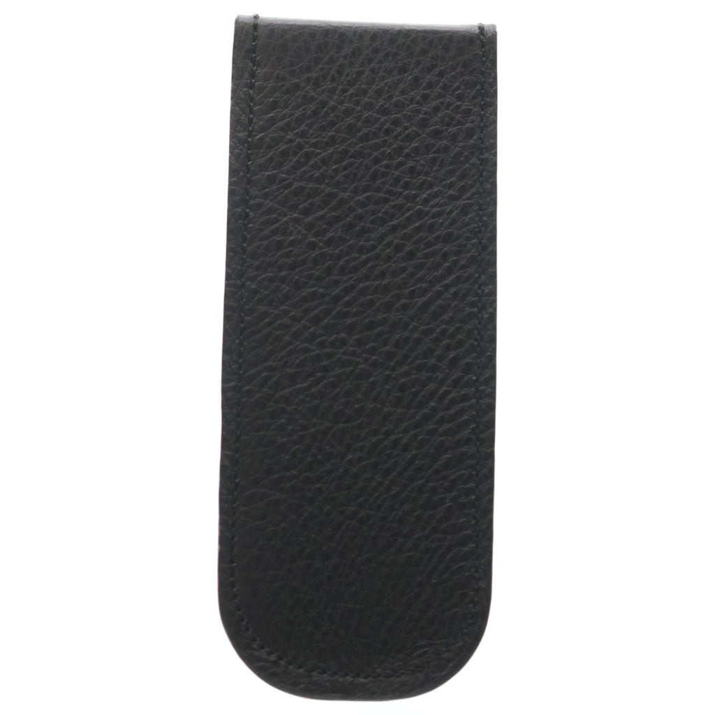 CHROME HEARTS(クロムハーツ) CASE スクロールラベル レザーメガネケース