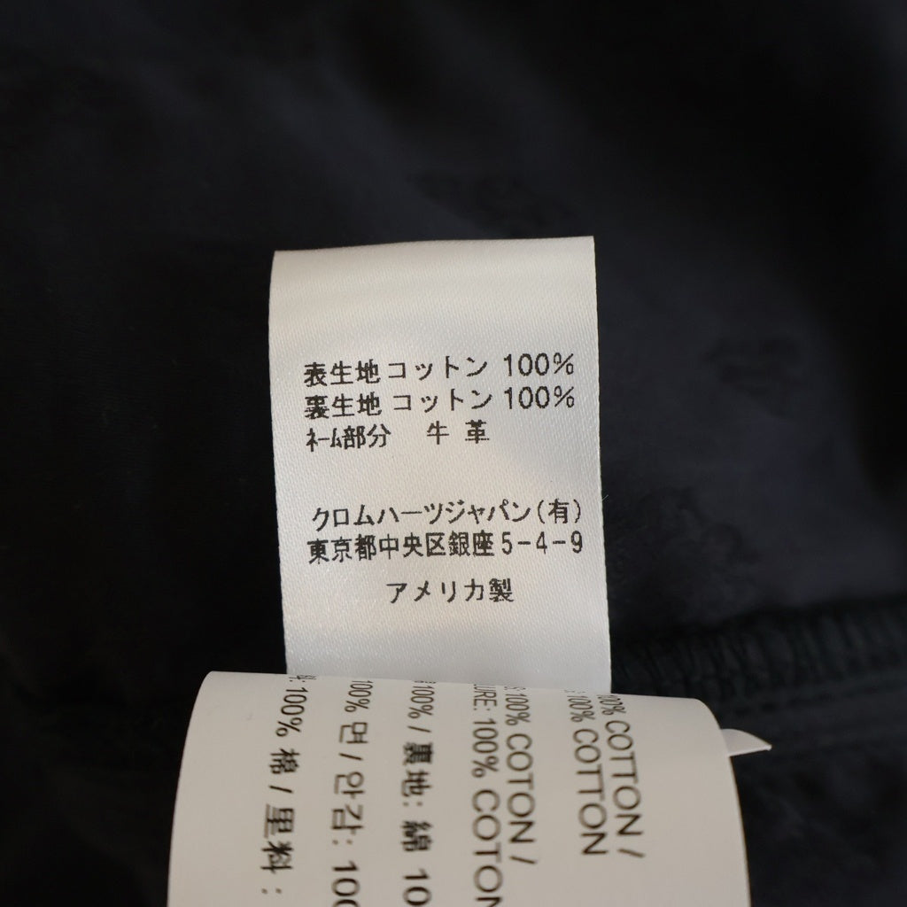 CHROME HEARTS(クロムハーツ) Oil CARPENTER DOUBLE KNEE オイル カーペンターロングパンツ ブラック
