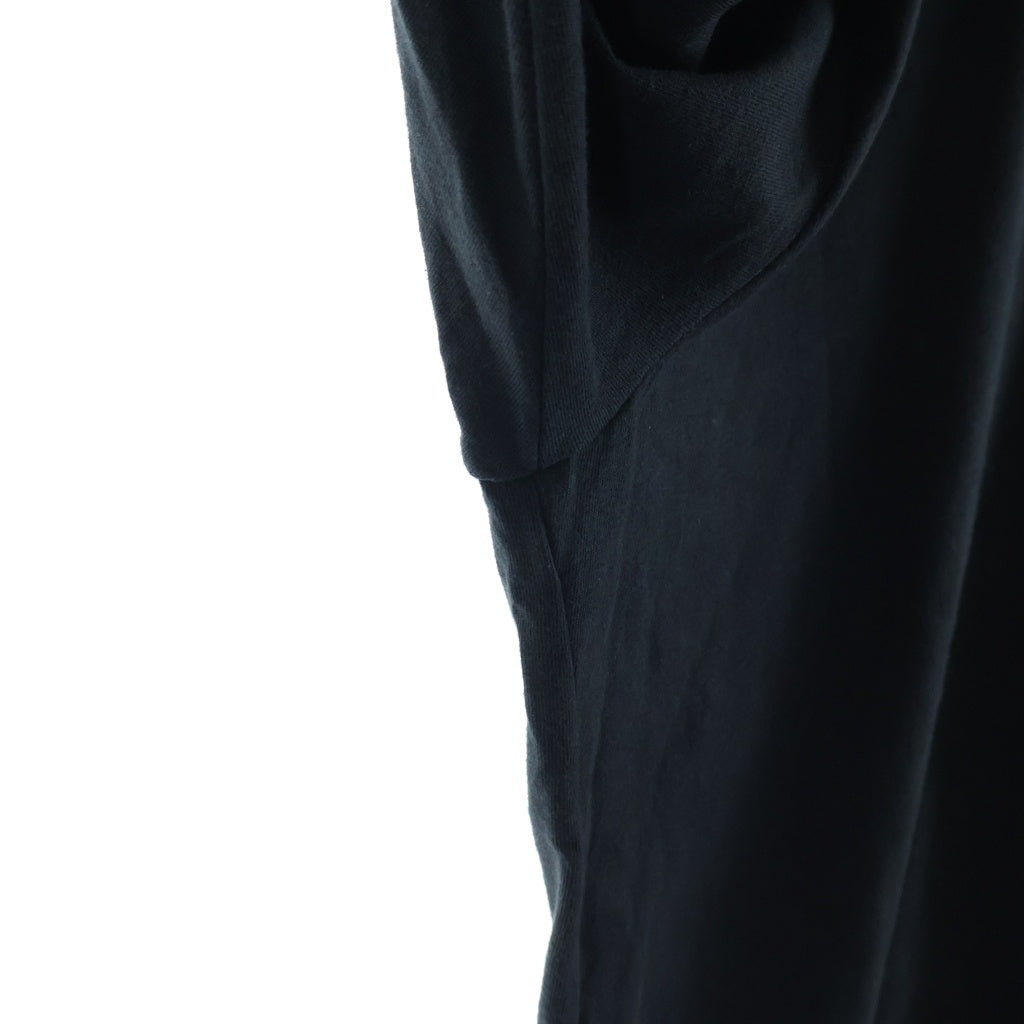 CHROME HEARTS(クロムハーツ) FLRL CRS HORSESHOE L/S 袖フローラルプリント クルーネック長袖Tシャツカットソー ブラック /イエロー