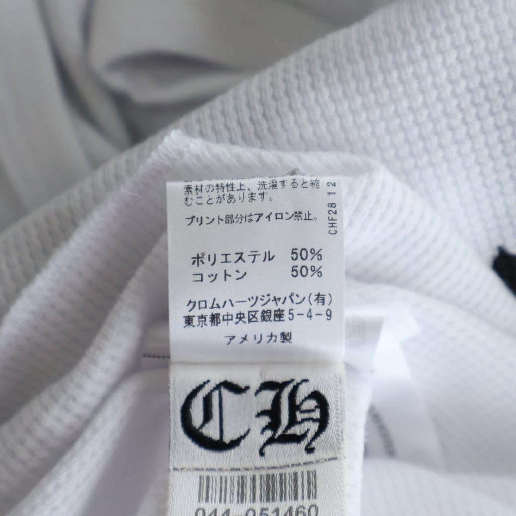 CHROME HEARTS(クロムハーツ) Thermal L S ヴァインダガープリントサーマル長袖Tシャツ カットソー ホワイト