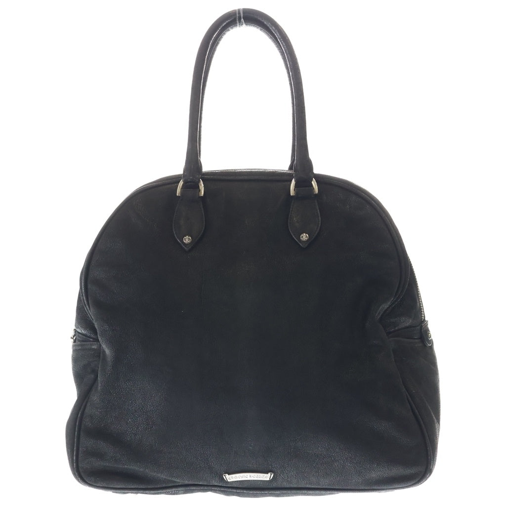 CHROME HEARTS(クロムハーツ) BS FLEUR BOWLING BAG BSフレアパッチデストロイレザー ボーリングバッグハンドバッグ
