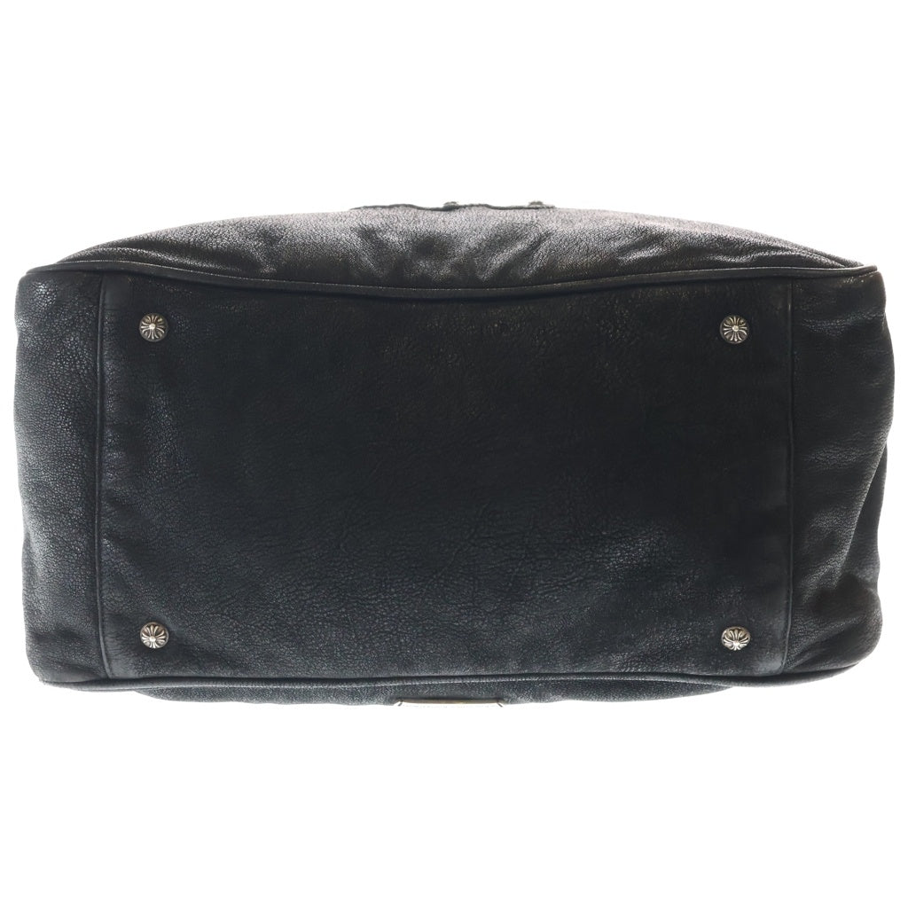 CHROME HEARTS(クロムハーツ) BS FLEUR BOWLING BAG BSフレアパッチデストロイレザー ボーリングバッグハンドバッグ
