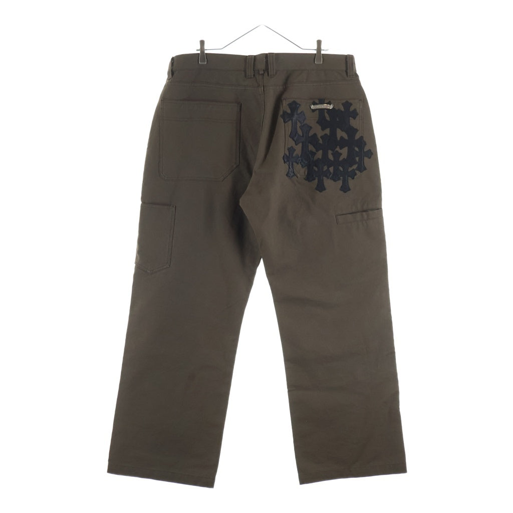 CHROME HEARTS(クロムハーツ) CARPENTER/カーペンター バックポケットセメタリーパッチロングパンツ