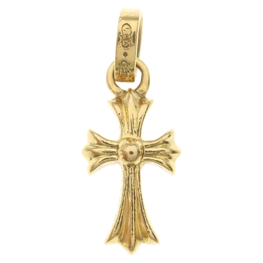 CHROME HEARTS(クロムハーツ) 22K CRS BBYFAT P/DIA ベイビーファットクロス PAVEダイヤ ペンダントトップ ゴールド BCA035