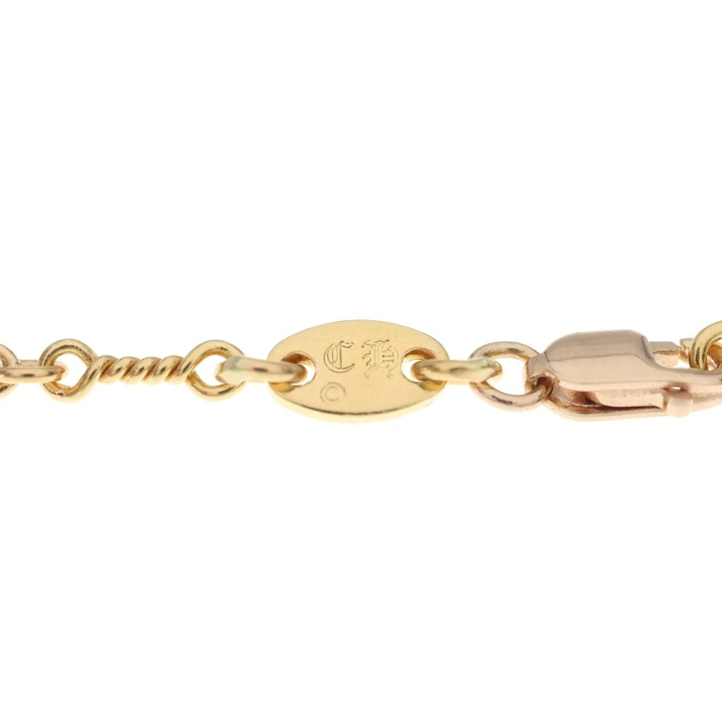 CHROME HEARTS(クロムハーツ) 22K NECKCHAIN T20 ツイストチェーンネックレス 20inch ゴールド BCA015