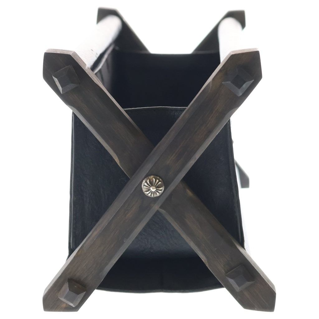CHROME HEARTS(クロムハーツ) REMOTE CONTROLLER RACK リモコンラック スターパッチエボニーレッグレザーリモコンラック