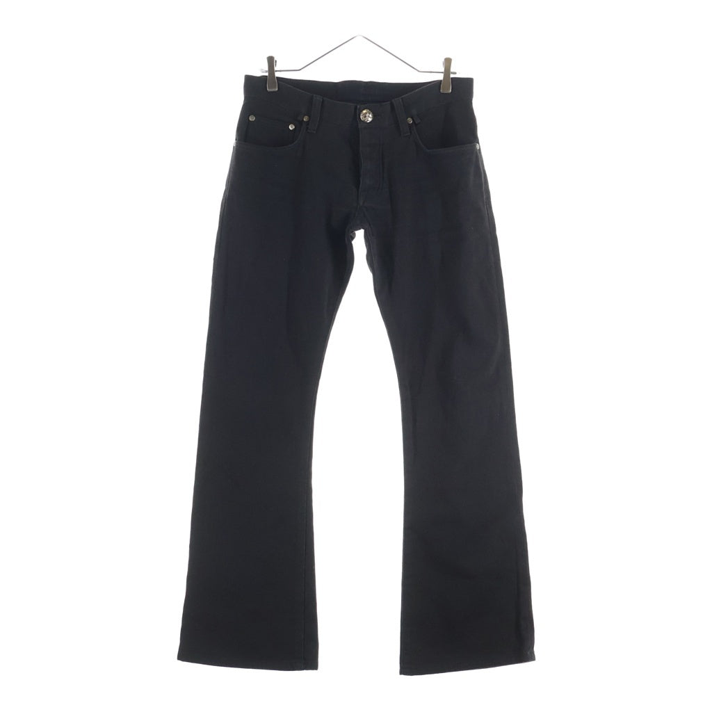 CHROME HEARTS(クロムハーツ) RS BOOTLEG 5 PKT DNM PANT クロスボールボタンブーツカットデニムパンツ