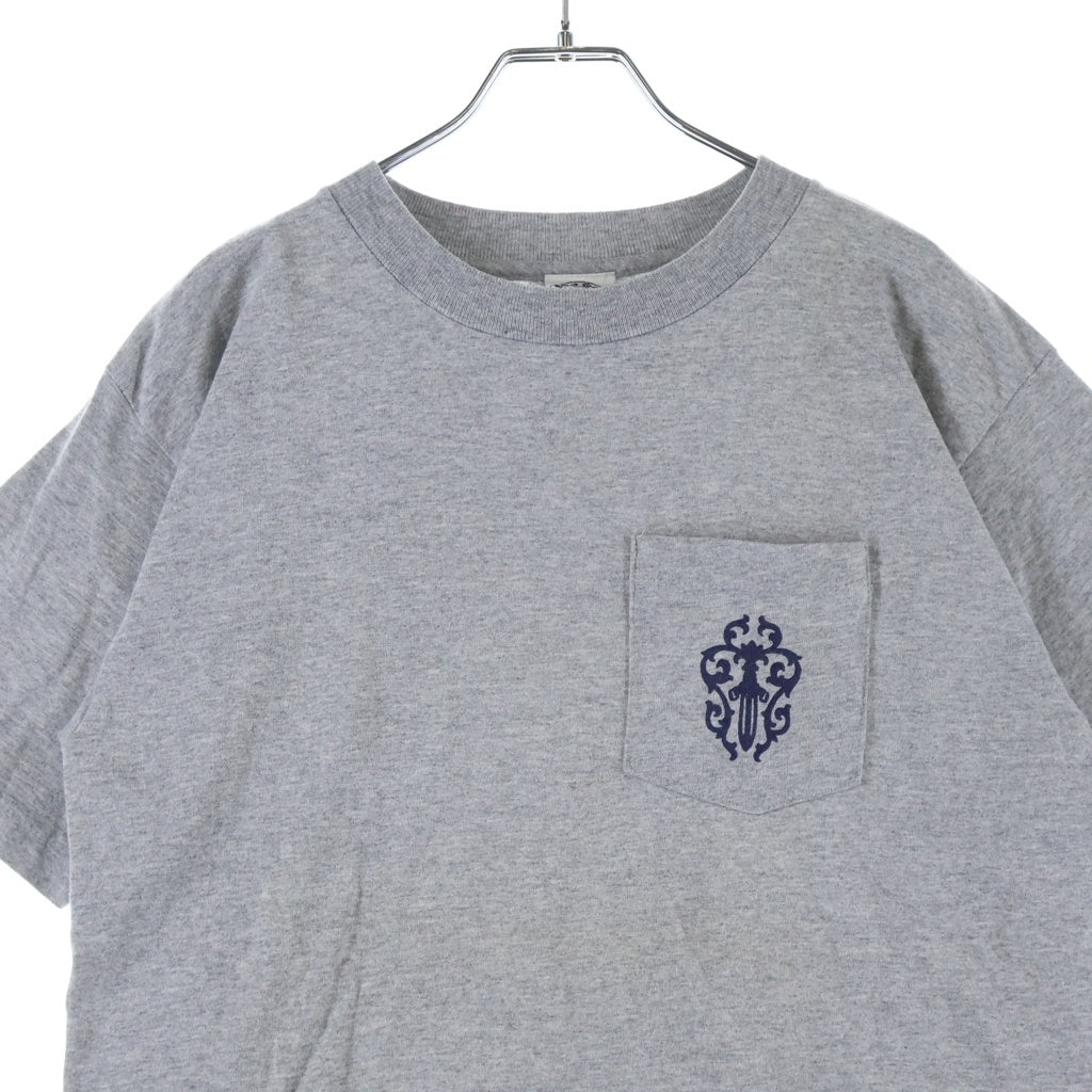 CHROME HEARTS(クロムハーツ) OLD S/S オールド ヴァインダガー バックホースシュープリント半袖Tシャツカットソー