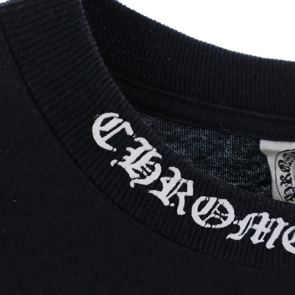 CHROME HEARTS(クロムハーツ) OLD S/S オールド ネックロゴ バックスクロールラベルプリント 半袖Tシャツカットソー