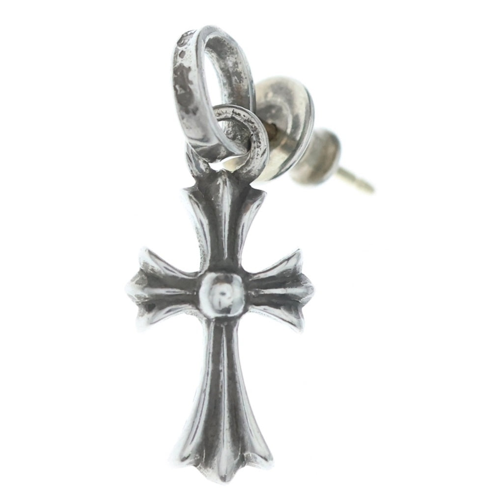 CHROME HEARTS(クロムハーツ) BBY F PPRCHN ベイビーファットクロス ドロップピアス シルバー BCA090