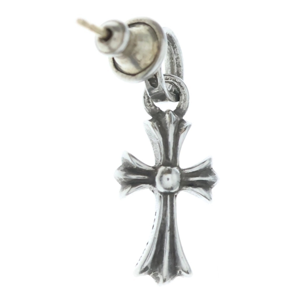 CHROME HEARTS(クロムハーツ) BBY F PPRCHN ベイビーファットクロス ドロップピアス シルバー BCA090