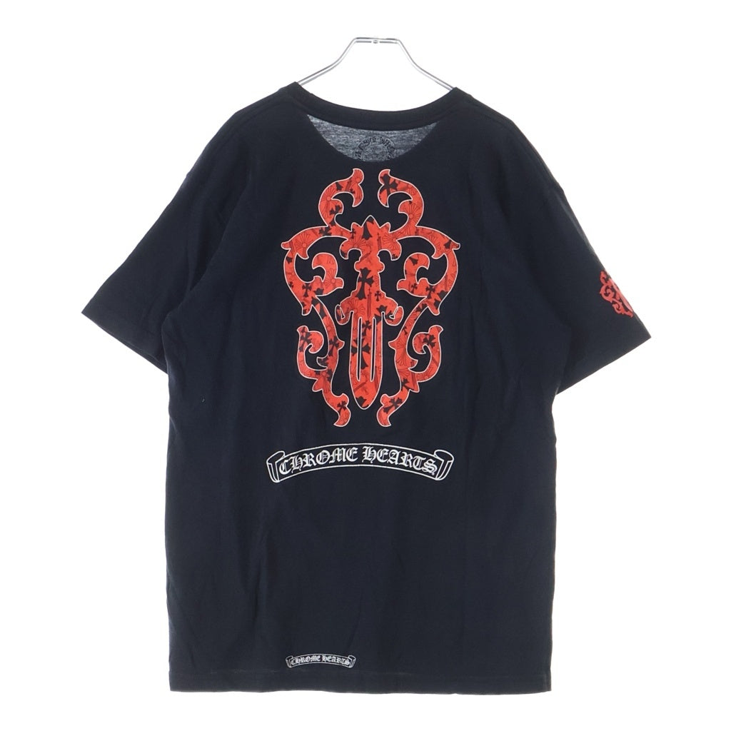 CHROME HEARTS(クロムハーツ) CH S/S マルチロゴ ヴァインダガープリント 半袖Tシャツカットソー