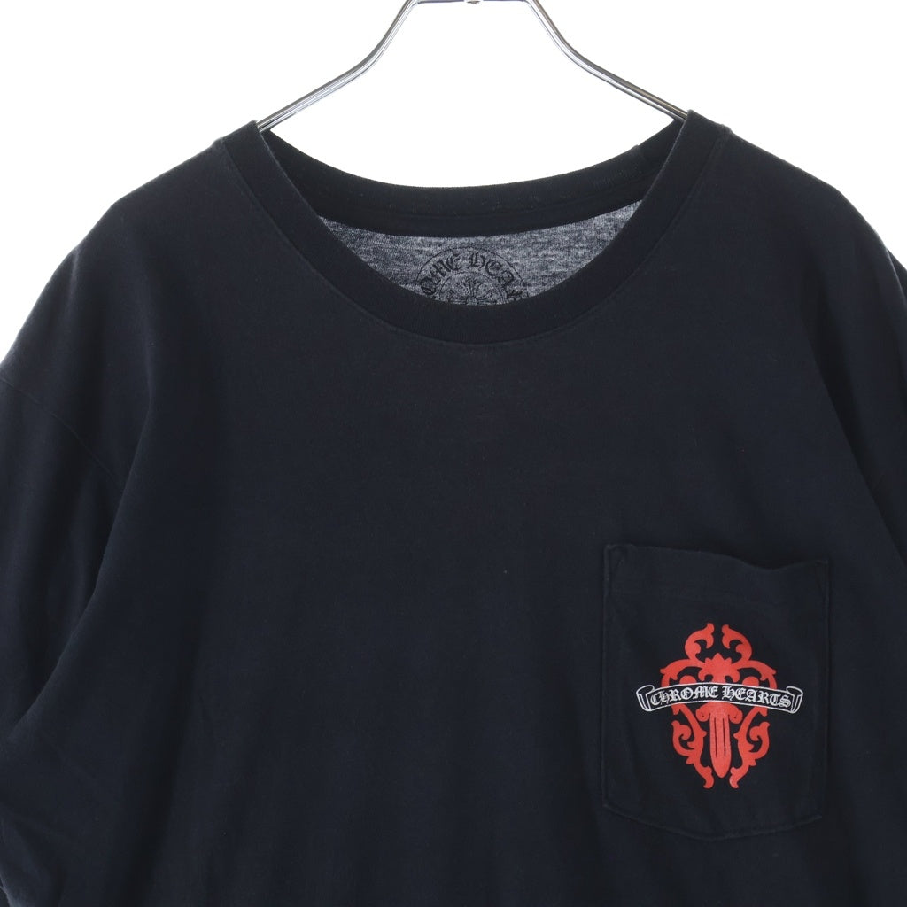 CHROME HEARTS(クロムハーツ) CH S/S マルチロゴ ヴァインダガープリント 半袖Tシャツカットソー