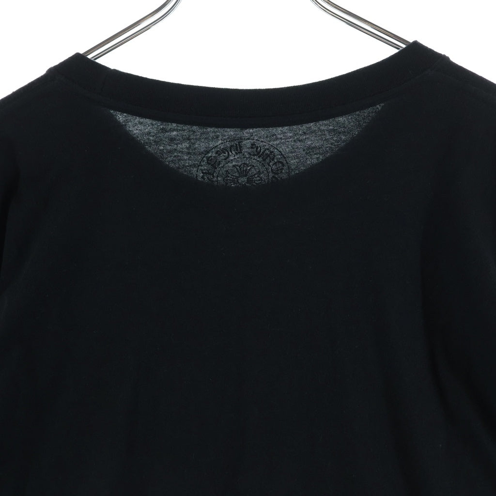 CHROME HEARTS(クロムハーツ) Multi Color Horseshoe L/S T-shirt マルチカラー ホースシュー クルーネック長袖Tシャツカットソー ブラック