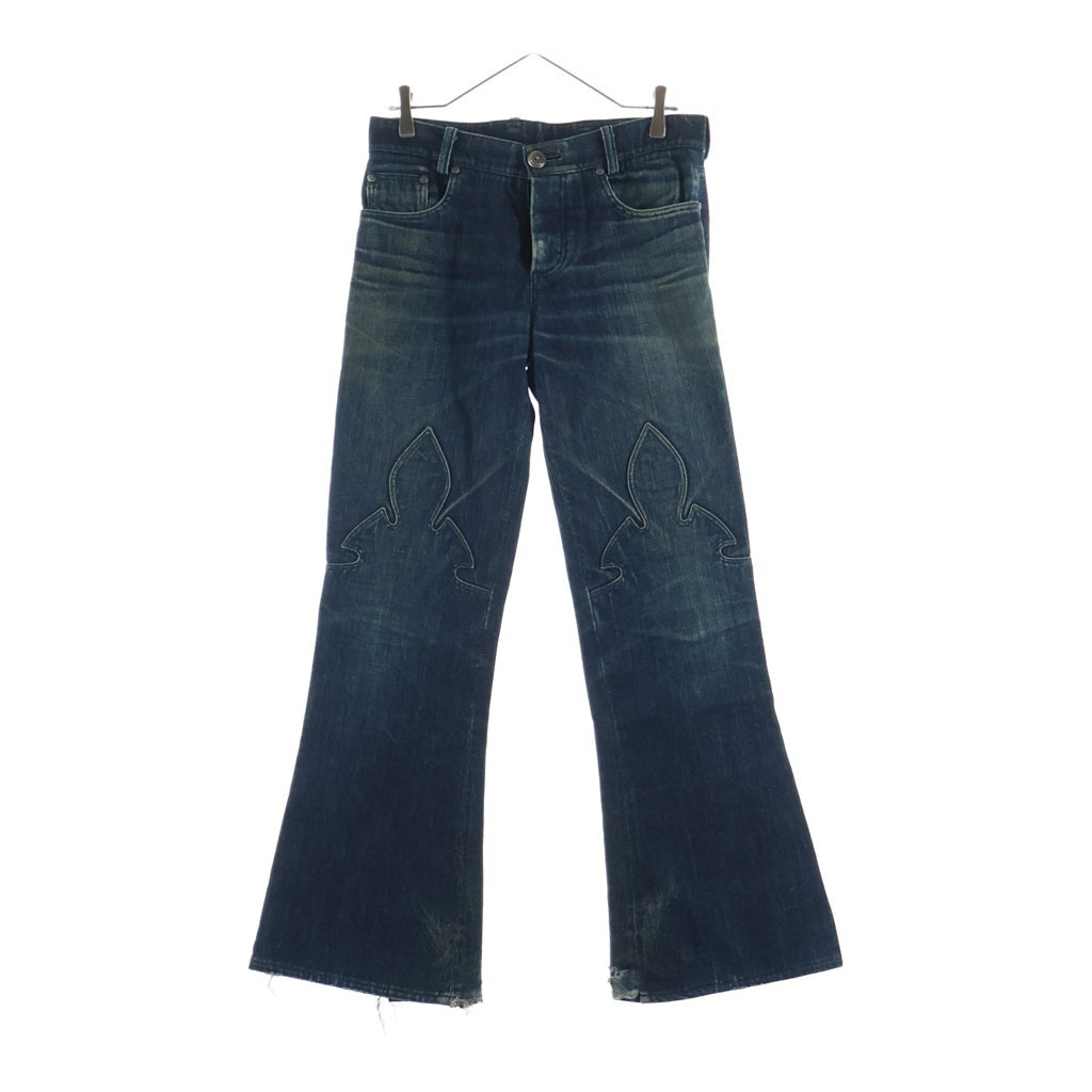 CHROME HEARTS(クロムハーツ) OLD FLEURKNEE DNM PANTS オールド フレアニー デニムパンツ