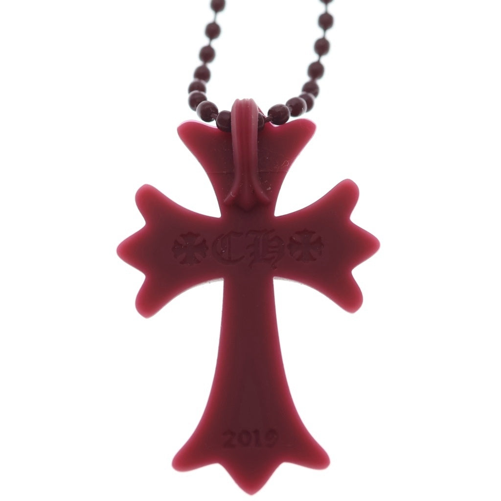 CHROME HEARTS(クロムハーツ) RUBBER CH CRS SML スモールCHクロス ラバーネックレス シリコン BCA306