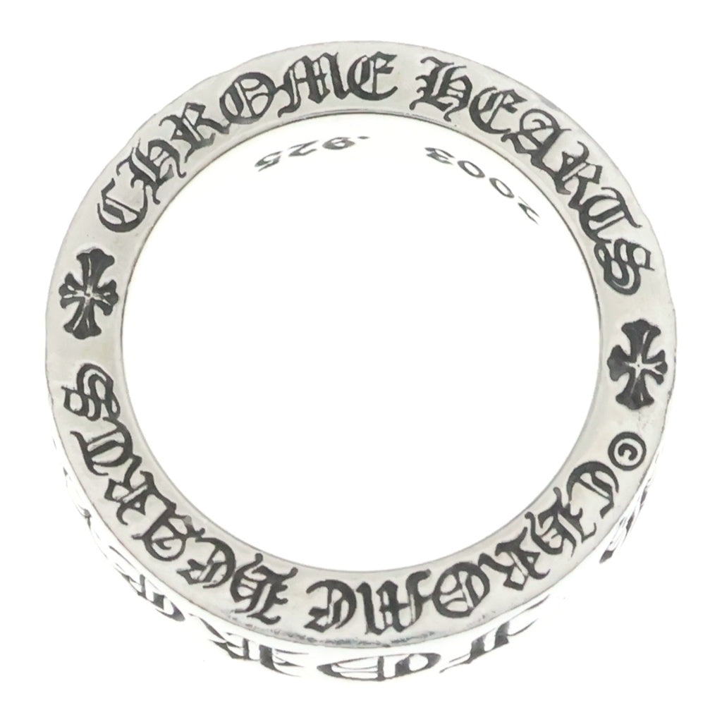 CHROME HEARTS(クロムハーツ) 6mm SPACER FOREVER 6mmスペーサーリング フォーエバーシルバーBCA337 レディース
