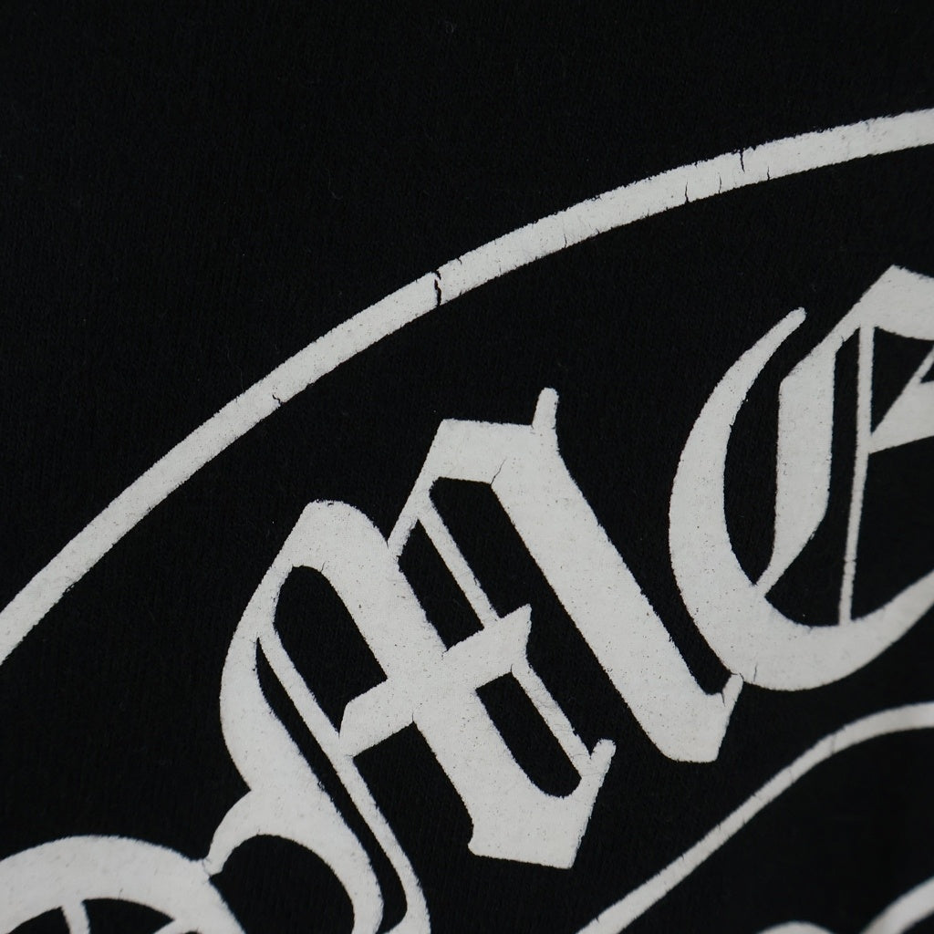 CHROME HEARTS(クロムハーツ) SWTSHRT PLVR マリブ限定 バックホースシュープリント プルオーバーパーカー ブラック