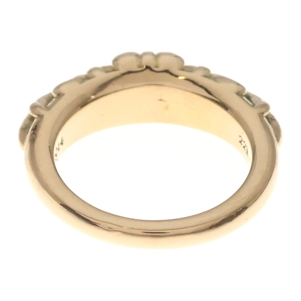 CHROME HEARTS(クロムハーツ) 22K BABYCLSC ベイビークラシックフローラルクロス ゴールドリング レディース