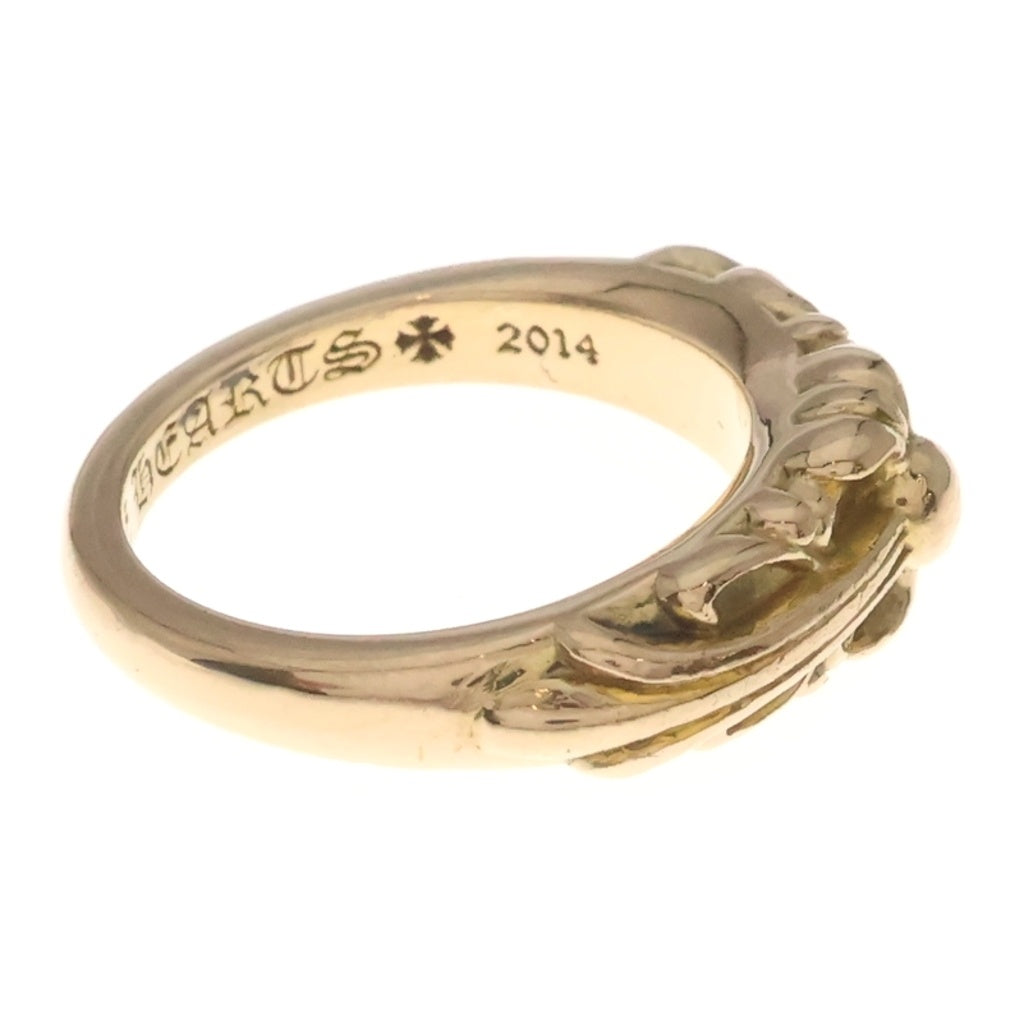 CHROME HEARTS(クロムハーツ) 22K BABYCLSC ベイビークラシックフローラルクロス ゴールドリング レディース