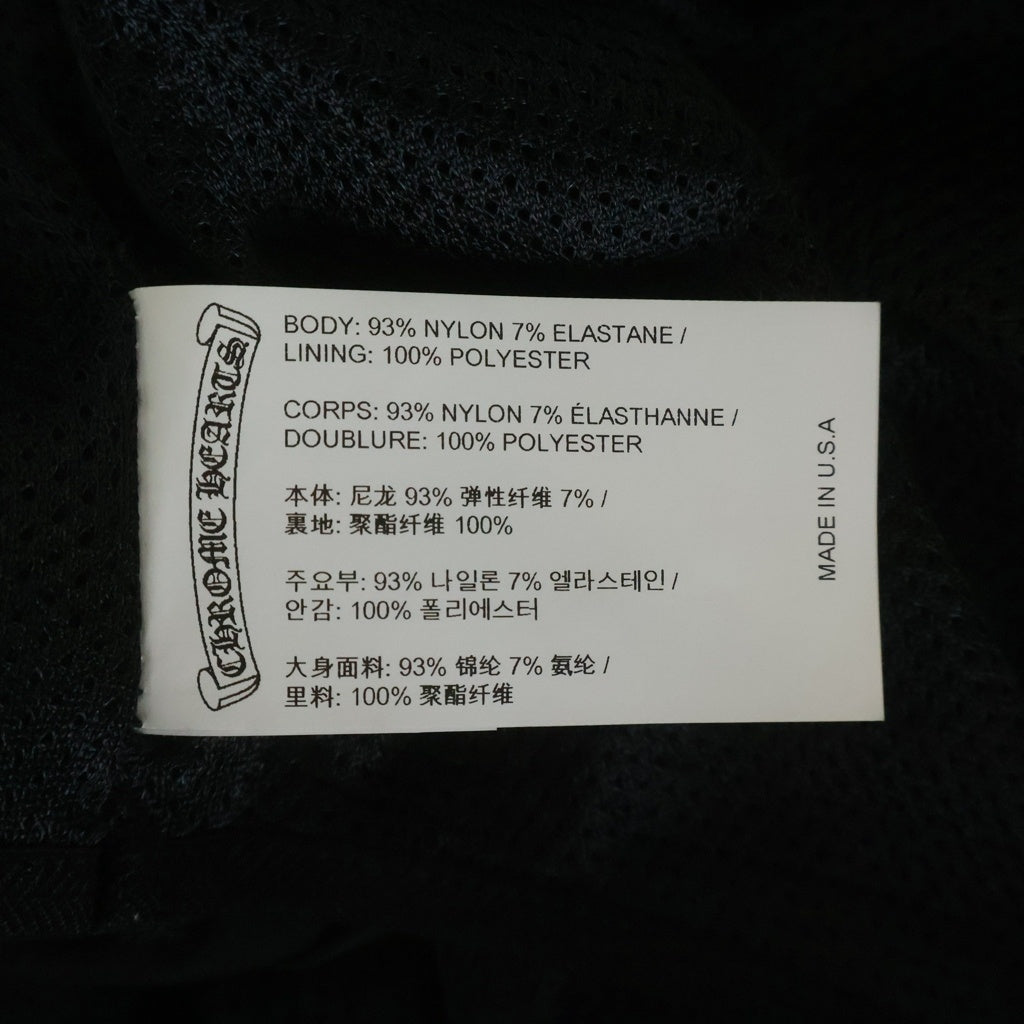 CHROME HEARTS(クロムハーツ) Y NOT CHプラス総柄 クロスボールボタンナイロンハーフパンツ