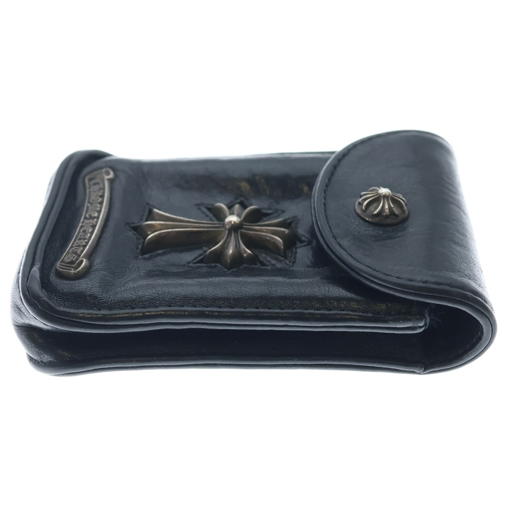CHROME HEARTS(クロムハーツ) CH CROSS CIGARETTE CASE CHクロス シガレットケース 煙草入れ ブラック/シルバー