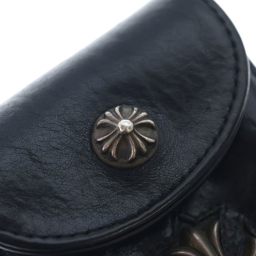 CHROME HEARTS(クロムハーツ) CH CROSS CIGARETTE CASE CHクロス シガレットケース 煙草入れ ブラック/シルバー