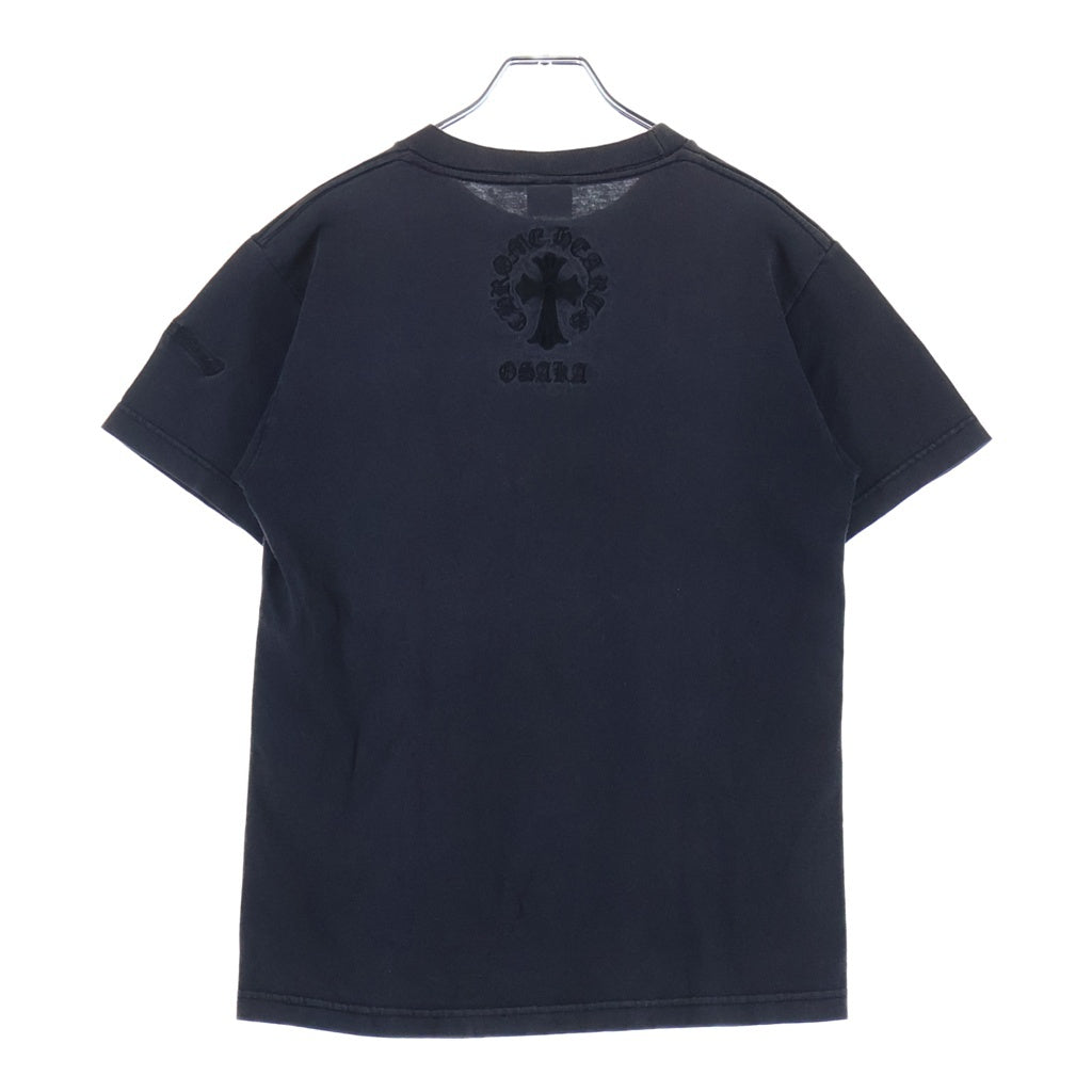 CHROME HEARTS(クロムハーツ) OLD S/S オールド ナイロン胸ポケット バックCHクロス刺繍 大阪限定半袖Tシャツカットソー
